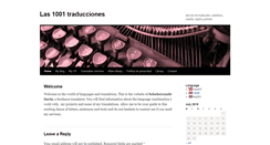 Desktop Screenshot of las1001traducciones.com