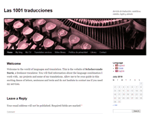 Tablet Screenshot of las1001traducciones.com
